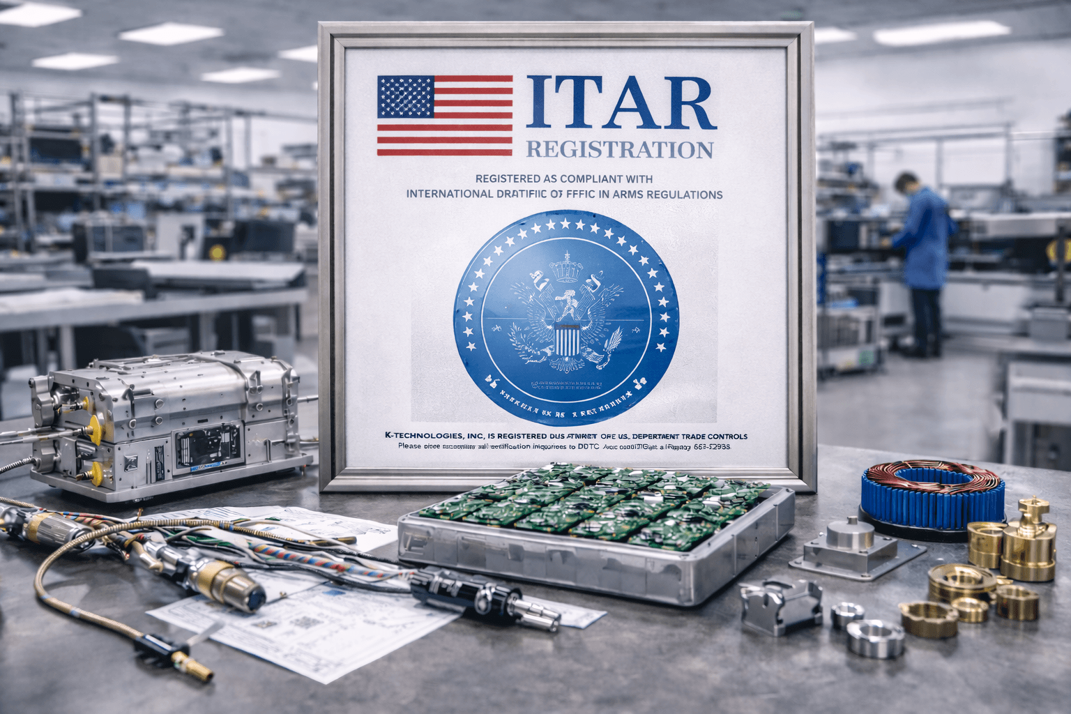 ITAR compliant manufacturing facility